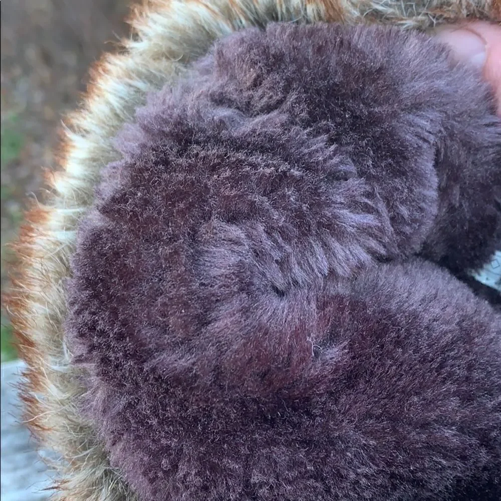 Lands end Faux Lined Winter boots Sz 5Y